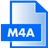 M4A File Extension Icon 48x48 png
